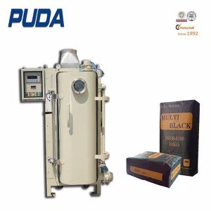 Kolsvart förpackningsmaskin