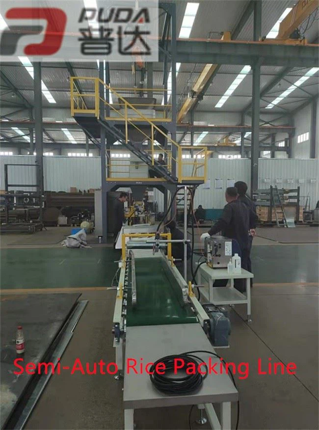 Semi-Auto Rice Packing Line