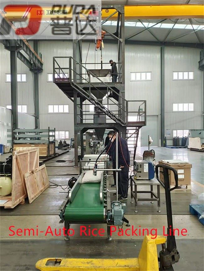 Semi-Auto Rice Packing Line
