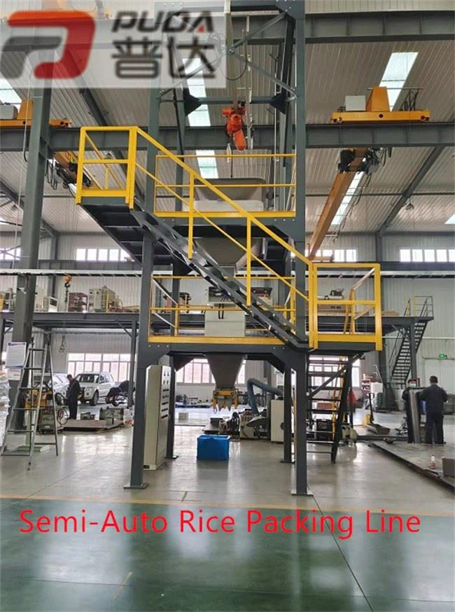 Semi-Auto Rice Packing Line